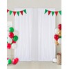 Eternal Beauty 2 PCS Sequin Backdrop Curtain, Sequin Wedding Backdrop