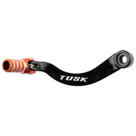 Tusk Folding Shift Lever Black/Orange Tip Compatible with KTM 690 Enduro R 2014-2024