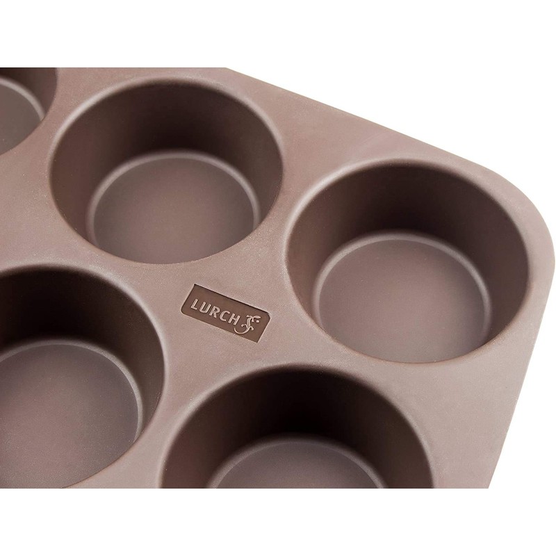 Lurch FlexiForm 85031 American Muffin Tray with 12 Moulds Brown