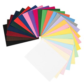 25 Colors 50Sheets 65lb / 180GSM Multicolor Cardstock Paper – Premium Heavy-Weight Paper for Crafts, DIY Projects, Scrapbooking, Handmade Cards, Printing, and More – Vibrant Colors, Printer-Friendly