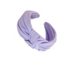 YOEMAYUNER Plain Knotted Headband for Women, Solid Colors, 2.1inch Width,
