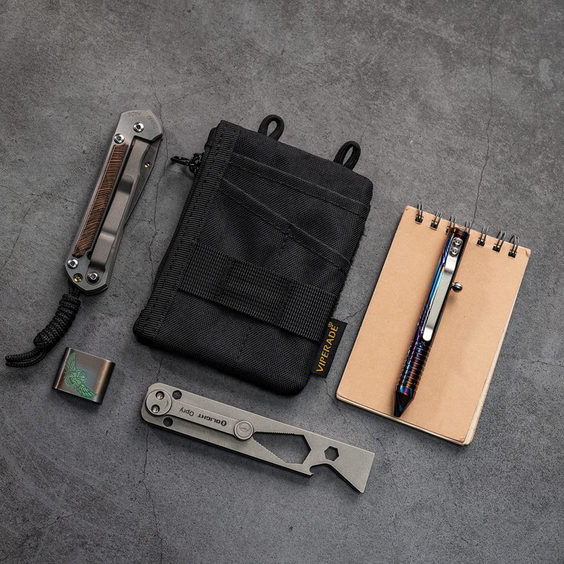 VIPERADE VE18-S Small EDC Pouch Tool Organizer,Multifunction Small Tools Pouch