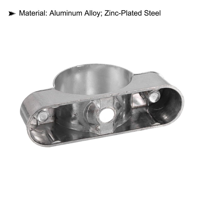 sourcing map 10Pcs Pipe Support Pipe Bracket Clamp for OD