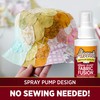 Aleene's Fabric Fusion Spray Pump, Fast Drying Adheive, Permanent Fabric