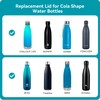 Soledea Replacement Lid for 9/12/17/25 OZ Cola Shape Water Bottles