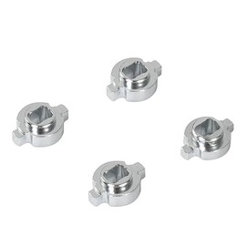 Metal DIY Bond Changeover Adapter for KYOSHO MINI-Z MR-03 Wheel Hub, 4 Pcs