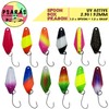 Psarás Dragon trout spoon set box, 12 pieces, 2.3 g,
