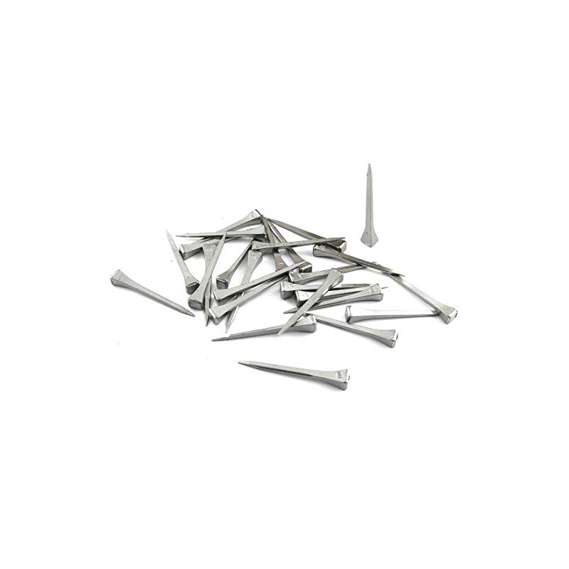 DZS Elec 25pcs E5 Horseshoe Nail 2.1 Inch Copper Plating