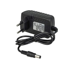 24V 1A 24W Power Supply Transformer with EU Plug Transformer 220V to 24V Black (24W 24V 1A)