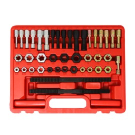 CTA Tools 8240 Universal 53-Piece Rethreading Set, RED