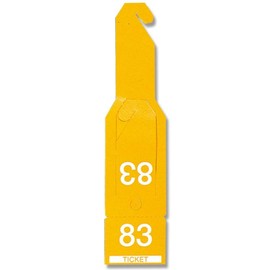 Heiko Paper Ticket Set, Yellow, 108 Count