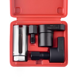 DAYUAN 5 pcs O2 Oxygen Sensor Socket Set Oxygen Sensor Remover Tool and Thread Chaser Set Ideal for removing and installing oxygen sensors