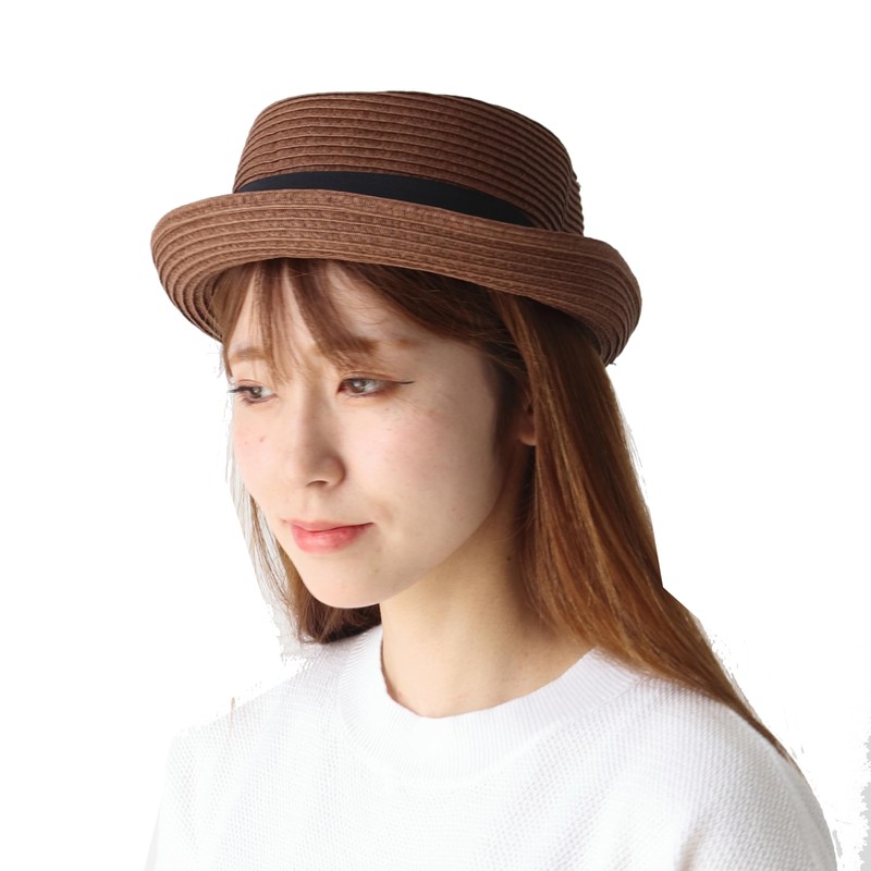 Regnuu Pork Pie Hat, Straw, Men's, Straw Hat, Women's, Paperblade,