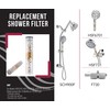 Westbrass HHF Replacement Filter Cartridge for Shower Bracket or Handheld