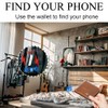 Bluetooth Anti-Lost Wallet for Men, Mens Wallet Tracker with GPS