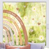 Watercolor Rainbow Window Decals Kids Inspirational Window Decal Double Sided