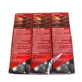 Revlon Permanent Hair Color Dye Colorsilk 4.4 oz 32 Dark Mahogany Brown 3 Pack