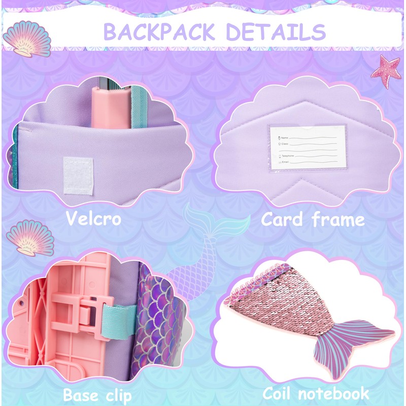 ZBAOGTW Rolling Backpack For Girls 8-12 Elementary School Kids Rolling