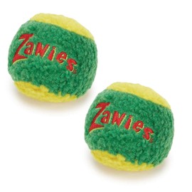 MPP Dog Fetch and Play Balls 3 Inch Rubber Soft Shaggy Color Squeaker Bulk Available (2 Pack)