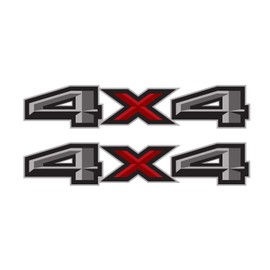 4x4 Decals Stickers for F150 (2015-2020) and F250 F350 (2017-2020) Set of 2 (4x4 Original)