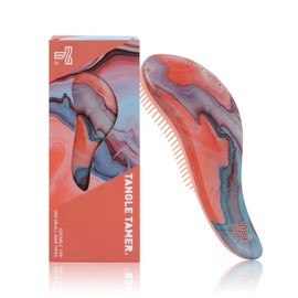 Detangling Hair Brush - Dssolvent Brush Soft and Dense Non Tangle Brush Suitable for Children Brushes for All Hair Types (Orange)