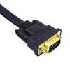 DTech Thin Computer Monitor VGA Cable 6ft Standard 15 Pin