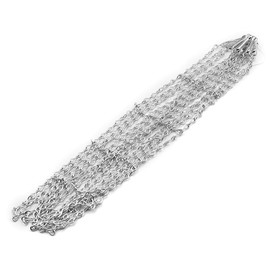 POFET Heavy Duty Basketball Replacement Chain Net with S Hooks, Basketball, Hoop Net Replacement, Basketball Net Chain, Highly Durable, Heavy Duty Neck Hook, Sports Equipment