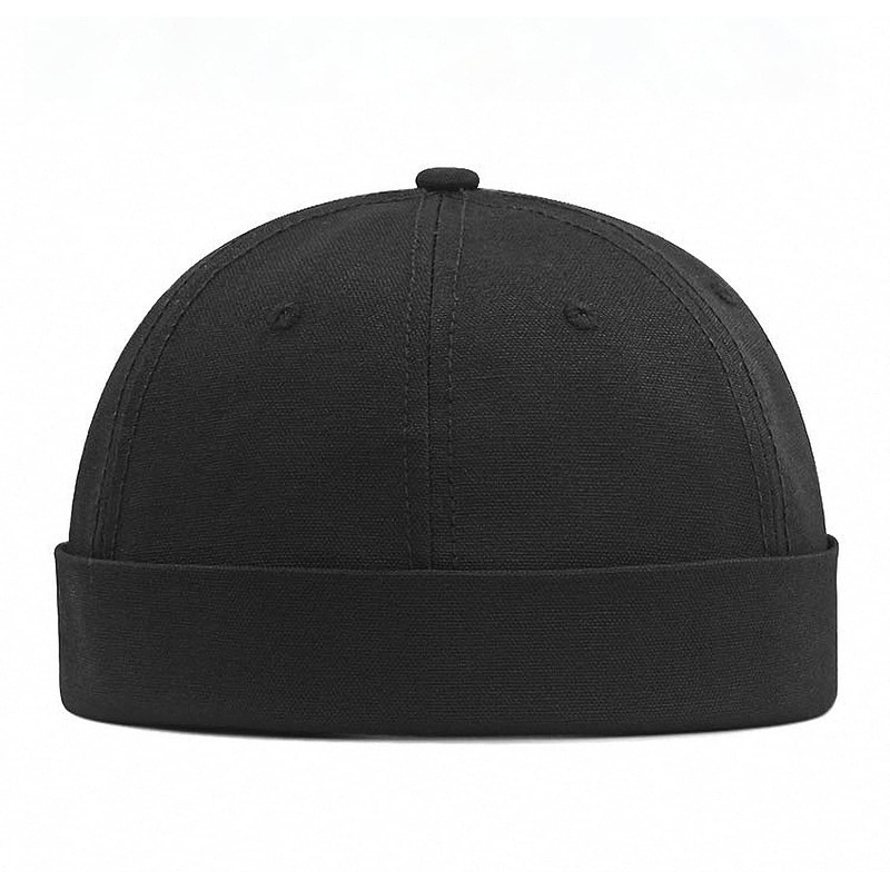 Xinjd Men's Cap, Large Size, No Brim Hat, Large Head,