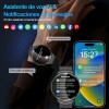 Smartwatches 1.43 Inch Amoled Pantalla Curva Reloj Inteligente Hombre Asistente