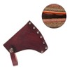 MEROURII Axe Head Holster,Axe Blade Cover ​Leather Adjustable Hatchet Protectors