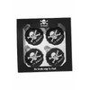 FC St. Pauli Christmas Tree Baubles Set of 4 (Black,