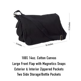 Messenger Bags by Black Lantern - Aesthetic Crossbody Bags for Women & Men - Cute Vintage Cross Body Purse, Large Shoulder Bag - Backpacks for Work (Vintage Butterfly Chart)