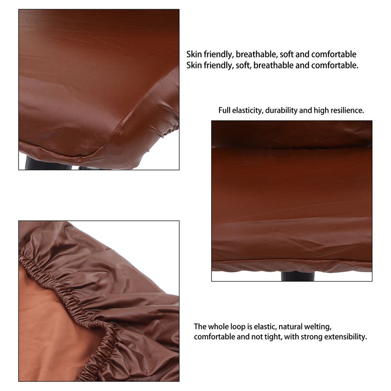 Gaming Chair Covers Comprehensive Protection Stretchable Comfortable Waterproof Black PU