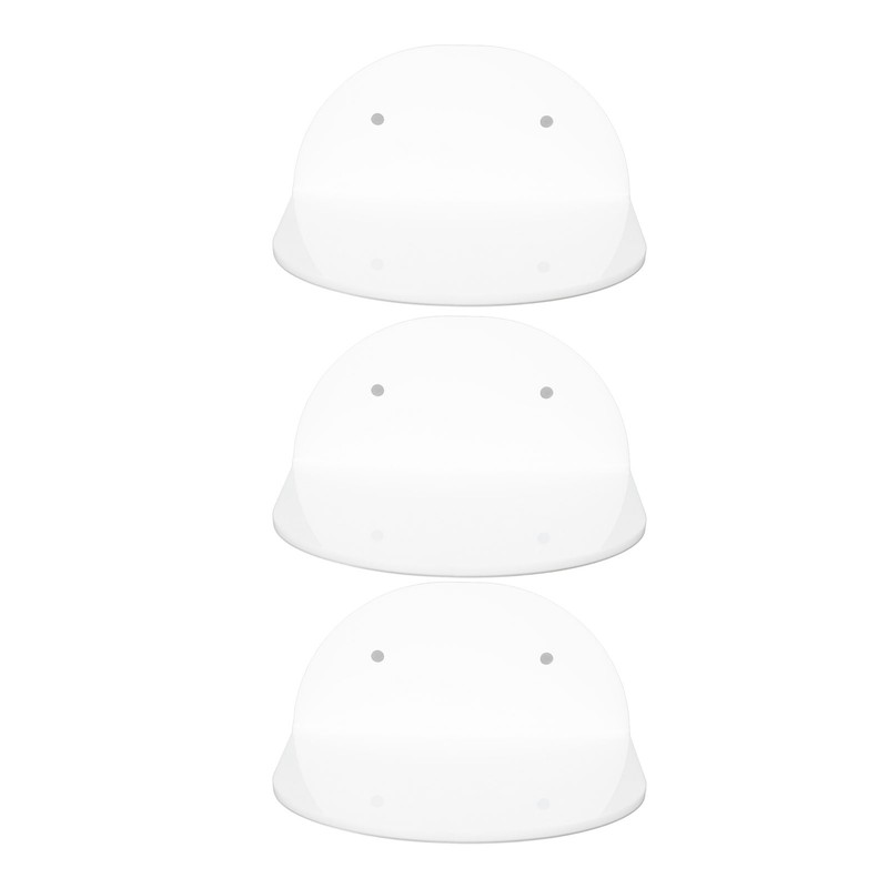 3pcs Wall Speaker Floating Shelves Acrylic Waterproof Wall Mounted Speaker