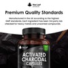 Activated Charcoal Capsules - 120 High Strength Activated Charcoal Tablets