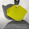 Full Circle Power Couple Cast Iron Pot Cleaner, Pan Scraper,