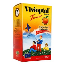Vivioptal Junior Multivitamínico Para Niños Jarabe 250 Ml