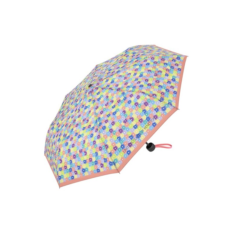 Benetton Pocket Umbrella Super Mini Dots, blooming dots peach, 95