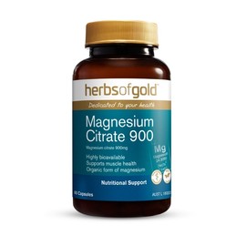 Herbs of Gold Magnesium Citrate 900 Cap X 60
