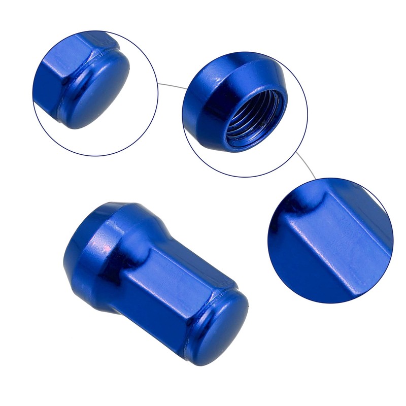 ACROPIX 1 Set M12x1.25 Car Lug Nuts Acorn Hex Wheel