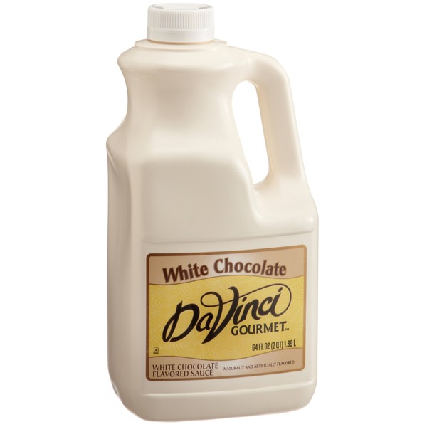 DaVinci Gourmet Sauce, White Chocolate, 64-Ounce Jugs (Pack of 6)