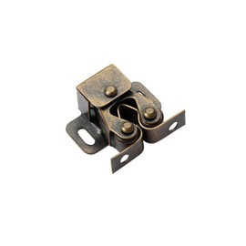 Helonge Cabinet Latch, 6 Pcs Cabinet Door Latches and Catches RV Cabinet Latch for Cupboard, Kitchen and Closet Cabinet-Bronze