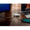 Monoprice USB-C 3-Port USB 3.0 Hub and Gigabit Ethernet Adapter