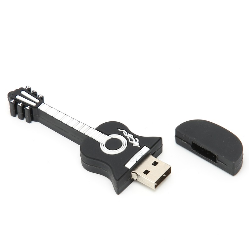 USB Flash Drives Guitar Appearance Capacity Optional Compatible System Memory