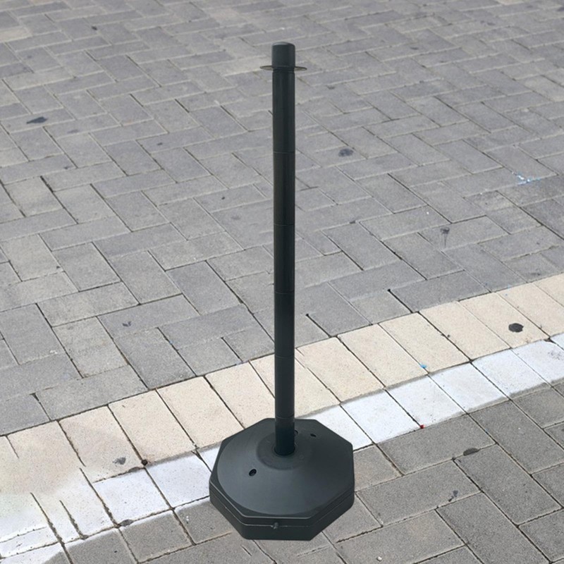 Perfeclan 85cm Traffic Cone Barrier Warning Pile Garage Caution Sign