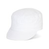 TOP HEADWEAR Cotton Adjustable Cadet Caps - White
