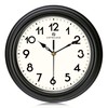 Lafocuse 30 cm Vintage Wall Clock Silent Classic Wall Clock