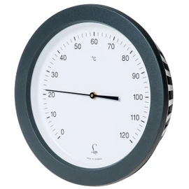 Fischer 3270.00 Air Sauna Thermometer 130 mm Bimetal Thermometer with Plastic Housing Made in Germany