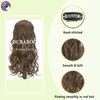 Dcbaboo Clip-In Hair Extensions, Wavy, 7 Pieces, 50 cm, Hair