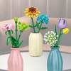 WEAREWE Flower Bouquet Building Blocks Toys Stress Relax Artificial Flowers